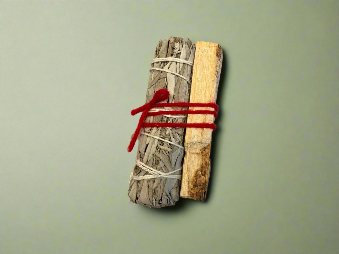 Home Smudge Kit (Sage + Palo Santo)