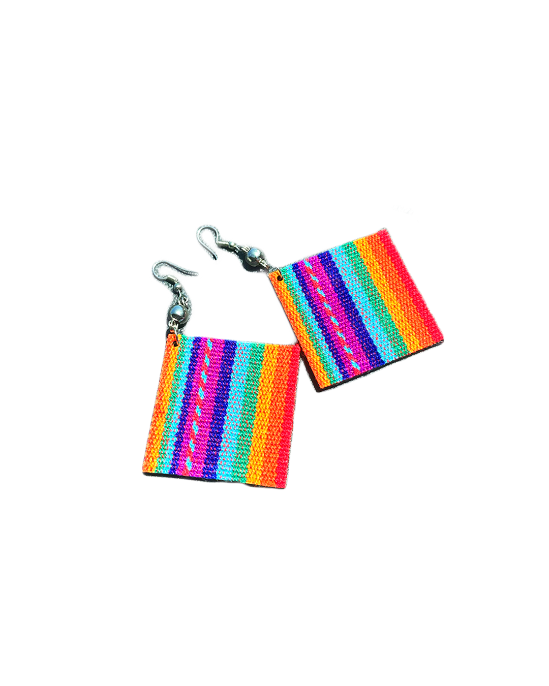 Cusco Flag Earrings