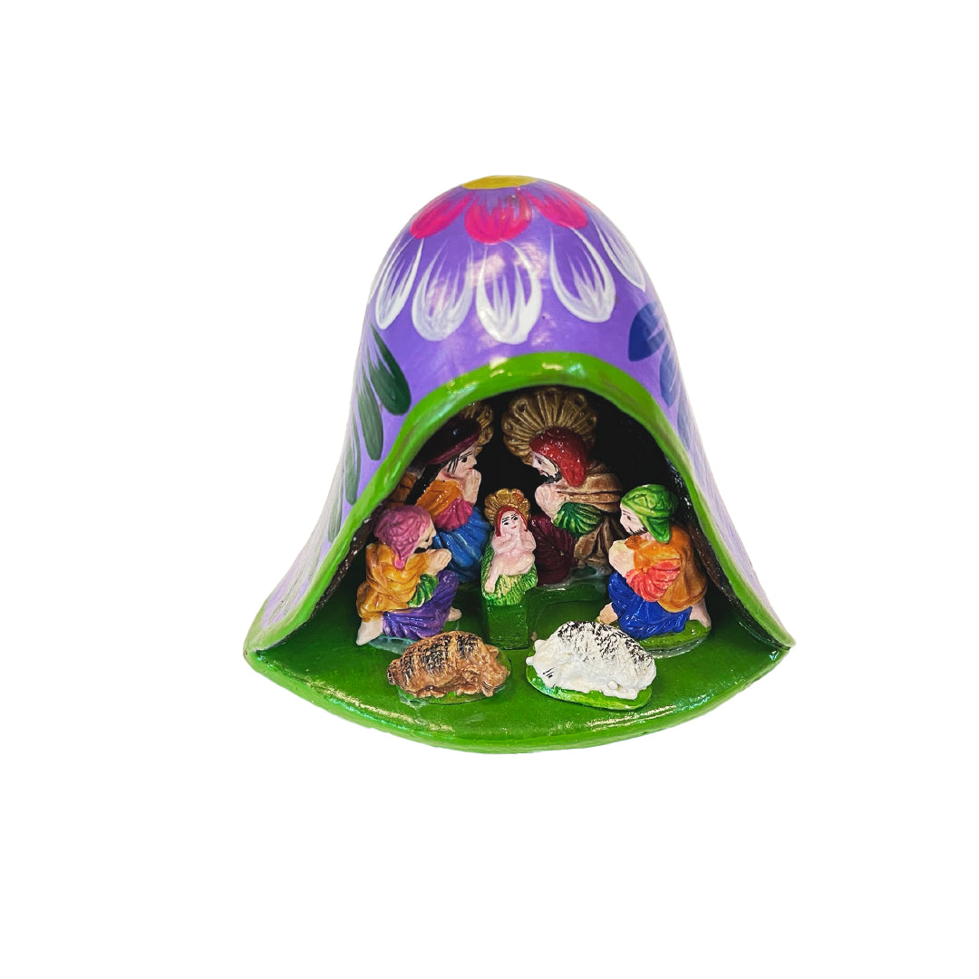 Peruvian Handmade Pottery Nativity